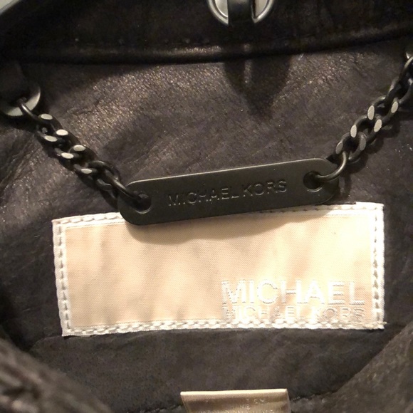 Michael Kors Jackets & Blazers - Michael Kors leather jacket NWT never worn